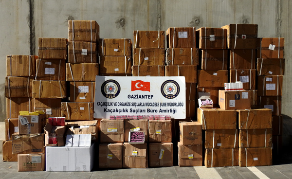 526 bin kaçak ilaç yakalandı