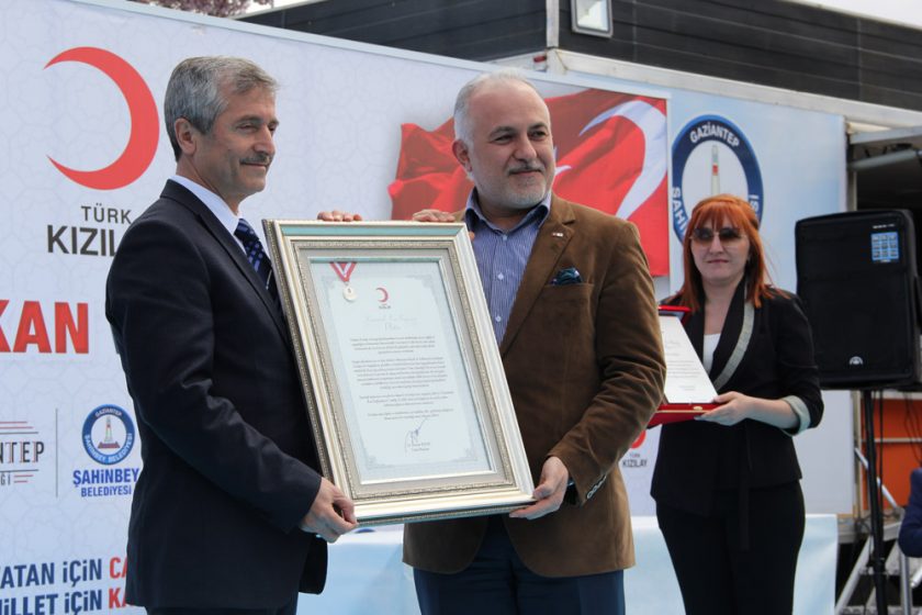 Geleneksel kan bağışına ödül verildi