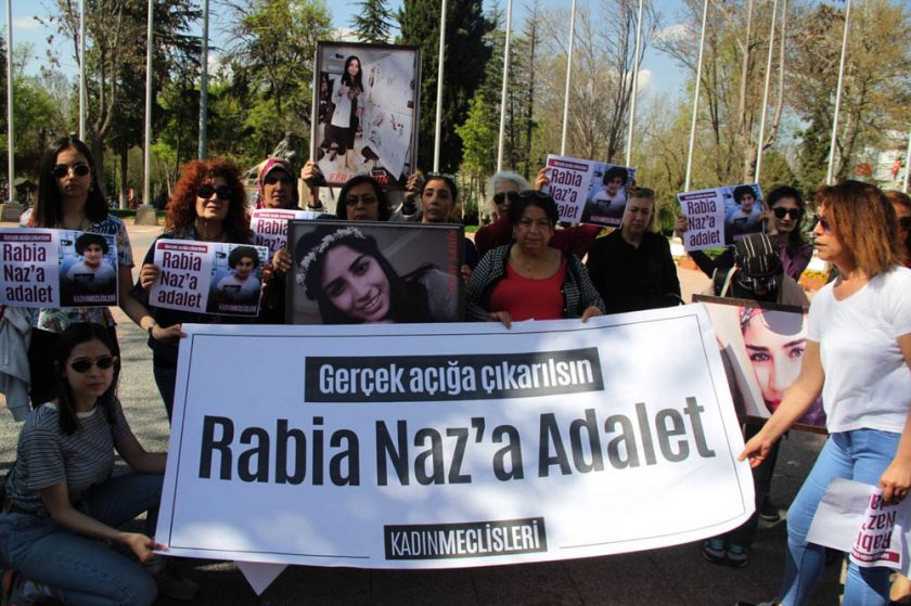 Antep Rabia Naz için adalet  istiyor!