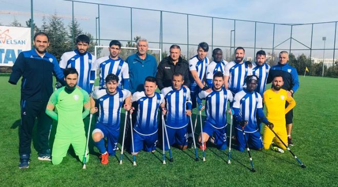 Şahinbey Ampute’den Galibiyet Sevinci