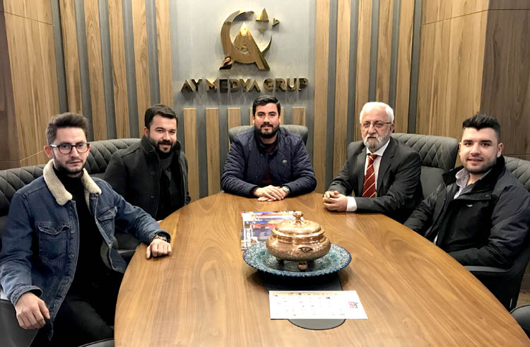 Güneyin Sesi Gazetesinden GGC Başkanı Ay’a Ziyaret