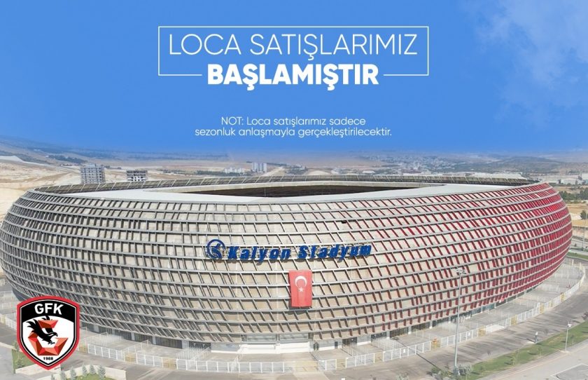 Kalyon Stadyumunda loca satışları başlıyor