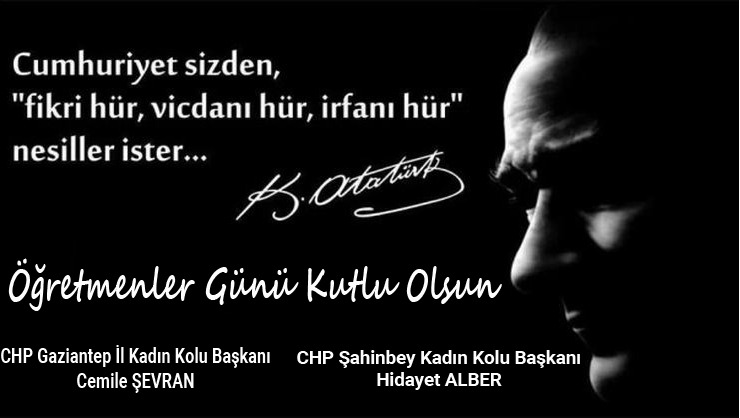 CHP Gaziantep Kadın Kolları: Salgının yükünü omuzlayan öğretmenlerimize minnettarız
