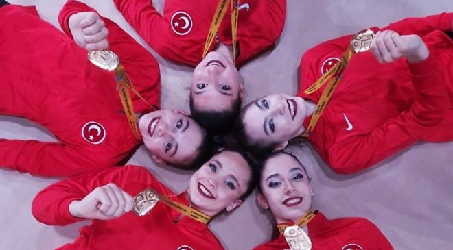 Kadın Ritmik Cimnastik Grup Milli Takımı, Avrupa şampiyonu oldu!