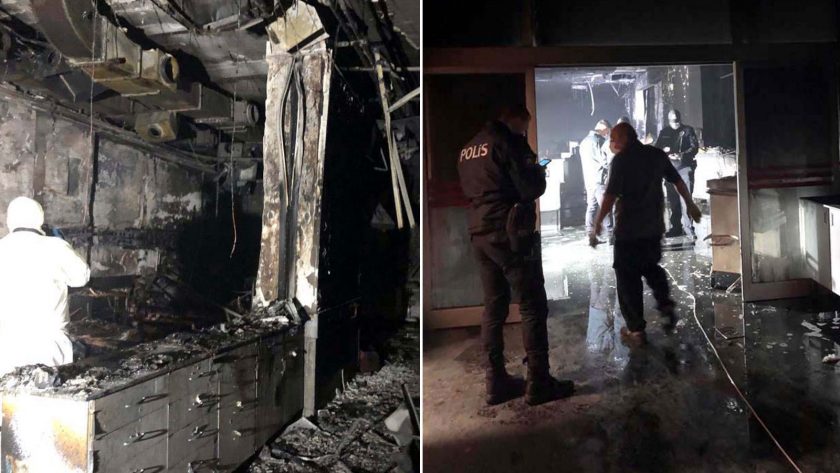 Gaziantep’teki hastane yangınında can kaybı sayısı 11’e yükseldi