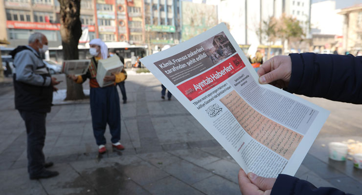 ‘Ayıntap Haberleri’ 100 yıllık mücadeleyi yazıyor