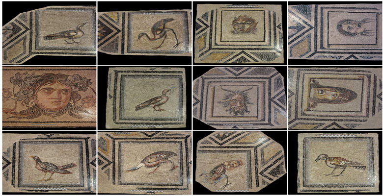 Çingene Kızı Mozaiği’nin replikaları ABD’ye gönderildi