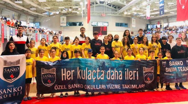 SANKO Okulları Sporcularına ‘Her Kulaçta’ Madalya