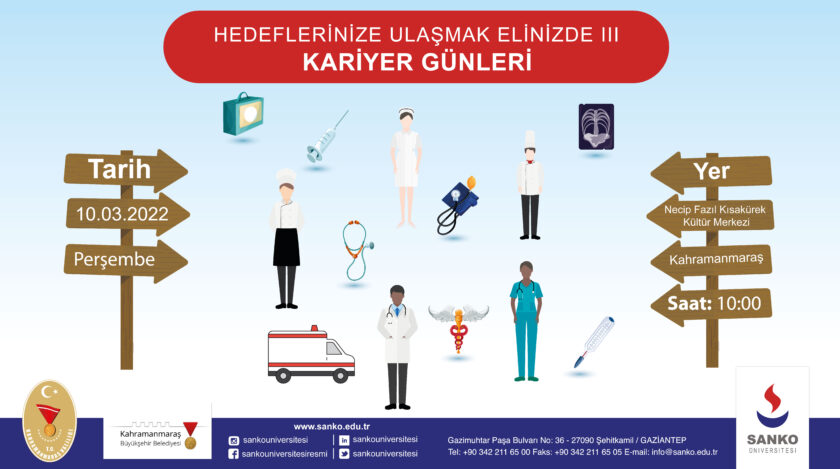 Sanko Üniversitesi Kariyer Günü Düzenliyor
