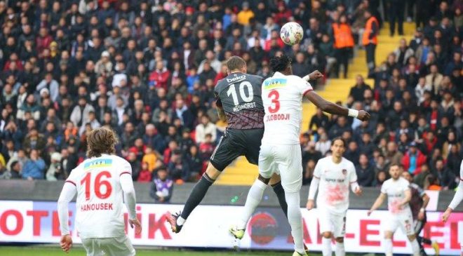 Gaziantep FK 1-1 Beşiktaş (Maç sonucu)