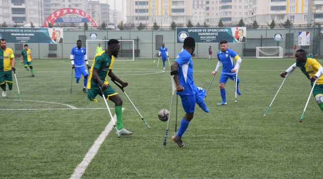 Şahinbey Ampute’den Yürekleri Isıtan Skor