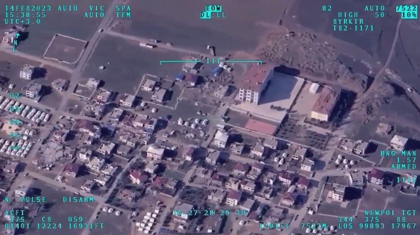 Deprem Bölgesinde Yağma Olaylarına Havadan Denetim