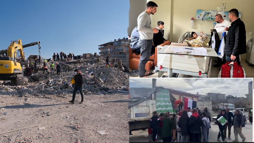 Gaziantepli Genç İş İnsanlarından Depremzedelere Yardım