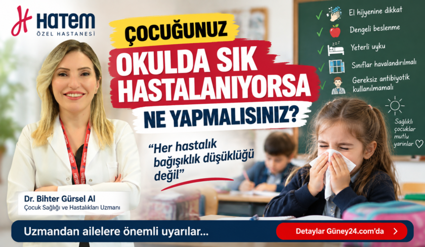 Çocuğunuz okulda sık hastalanıyorsa dikkat! Uzmanı uyardı: Her hastalık bağışıklık düşüklüğü değil